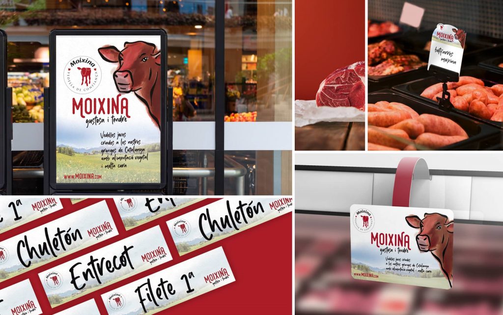 Diseño de imagen de marca para empresa del sector alimentario