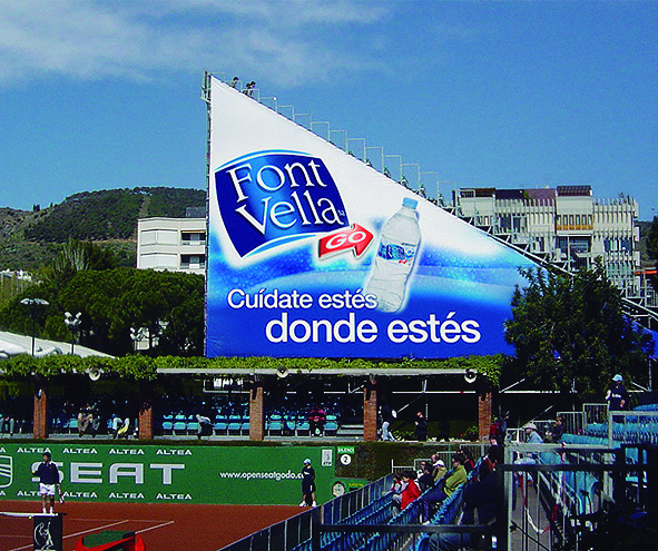 Valla publicitaria Font Vella