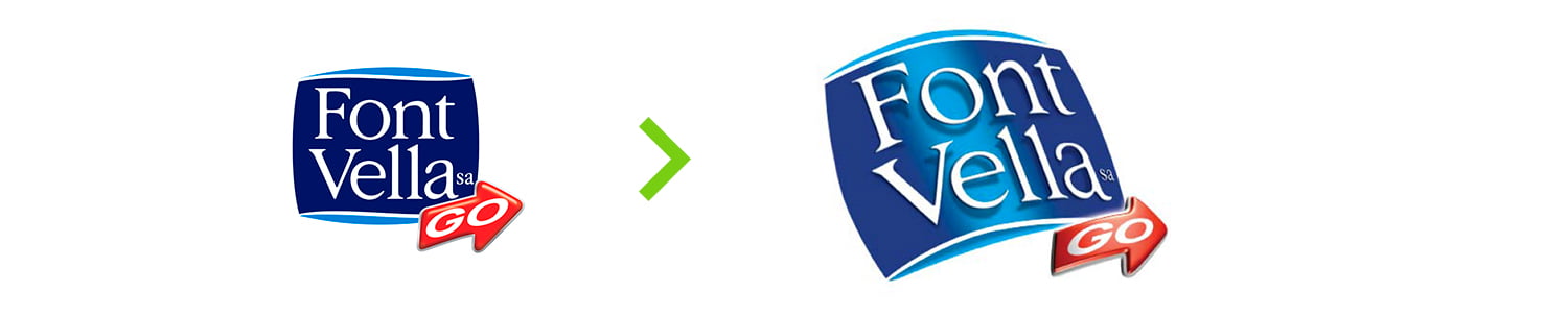 Ejemplos de rediseño de logo