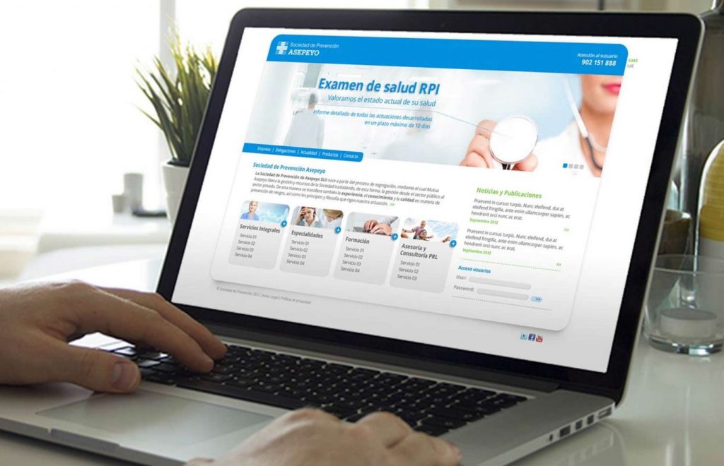 Diseño de web corporativa en barcelona