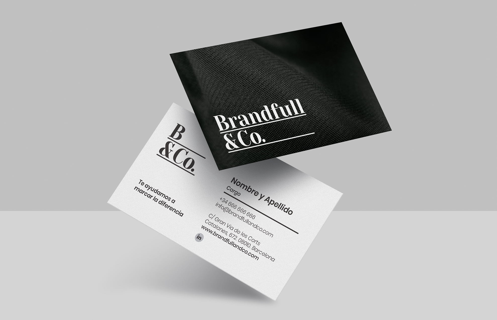 Diseño papelería corporativa en Barcelona
