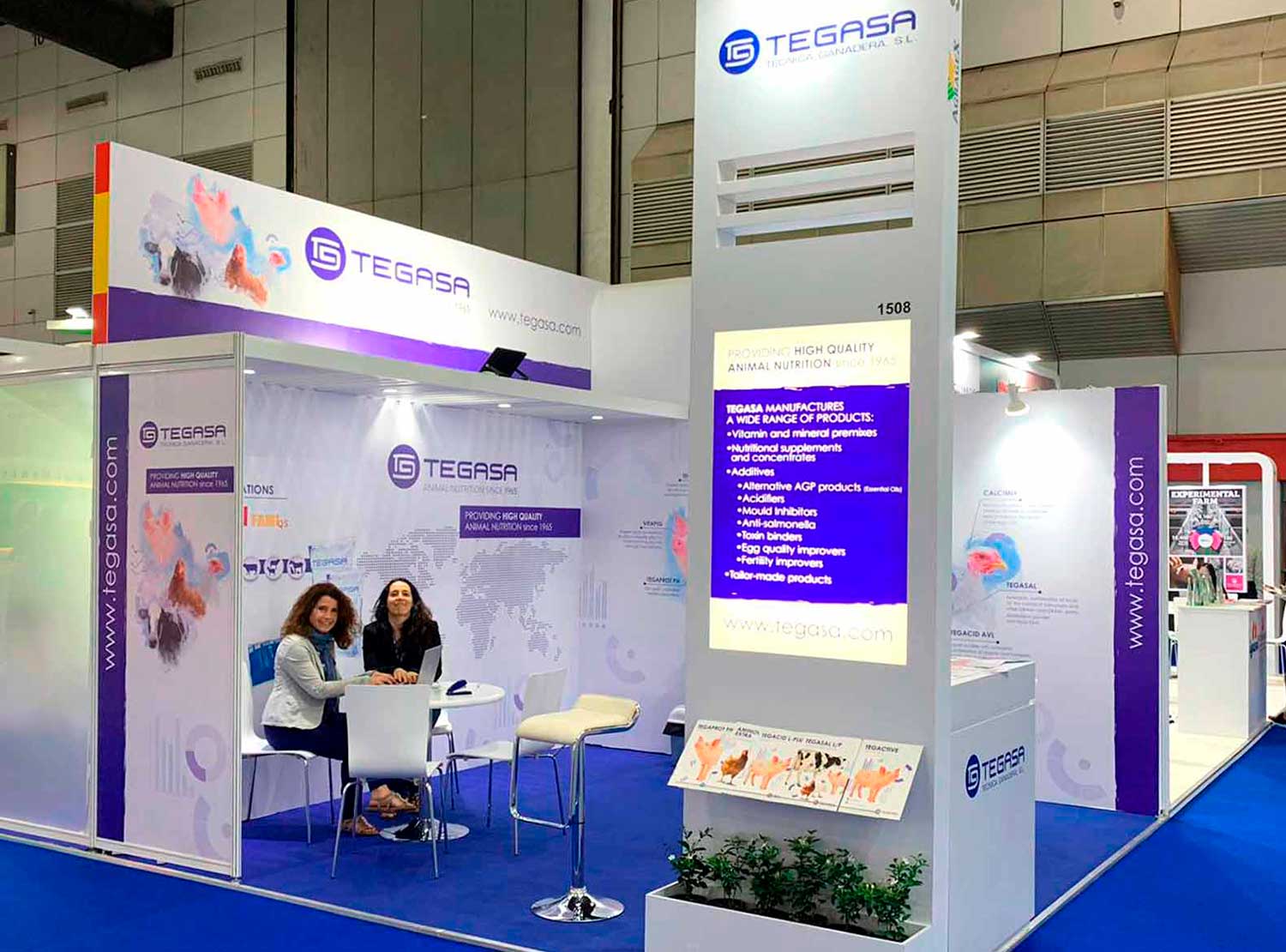 Diseño de corporativo stand